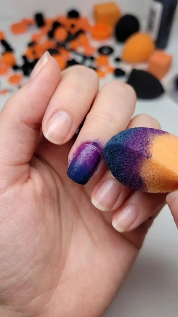 Creative DIY spooky Halloween nail art techniques