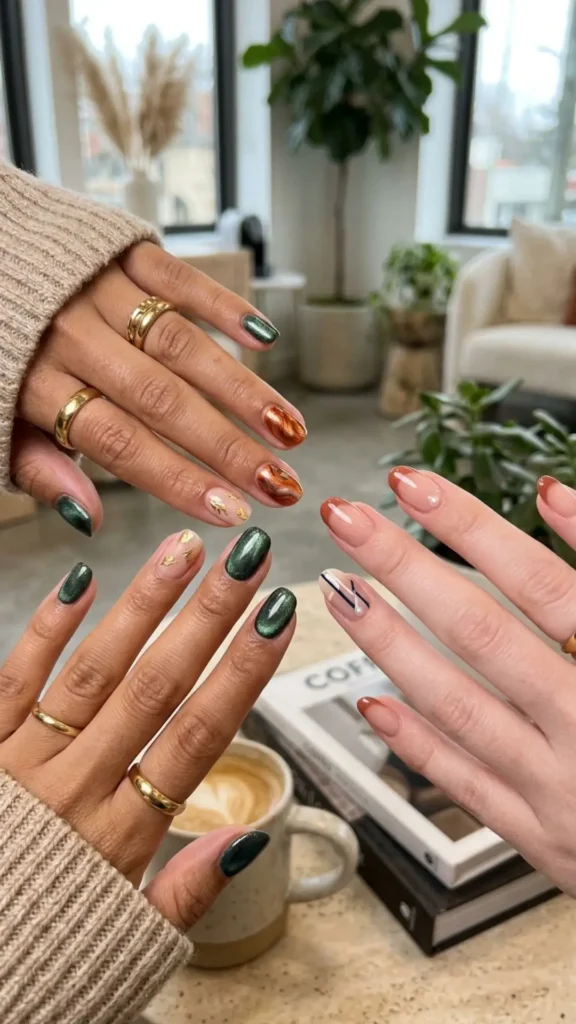 Trendy Halloween-inspired nail designs for stylish looks